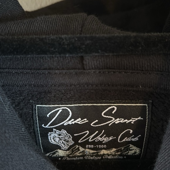 NWOT Darc Sport Wolves Club Lightning Black Hoodie - Picture 6 of 13